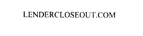 LENDERCLOSEOUT.COM