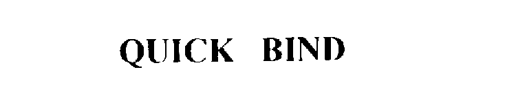 QUICK BIND