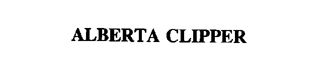 ALBERTA CLIPPER