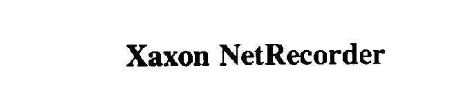 XAXON NETRECORDER