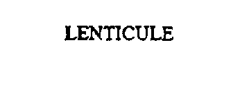 LENTICULE