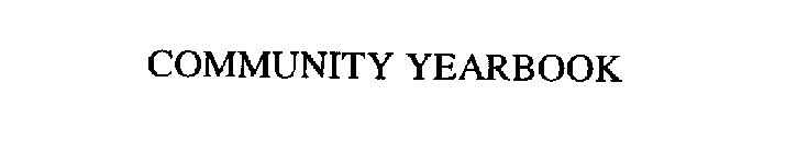 COMMUNITY YEARBOOK