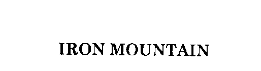 IRON MOUNTAIN