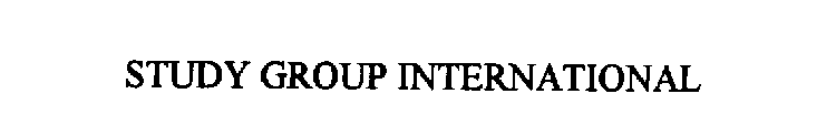 STUDY GROUP INTERNATIONAL