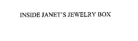 INSIDE JANET'S JEWELRY BOX