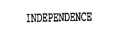 INDEPENDENCE