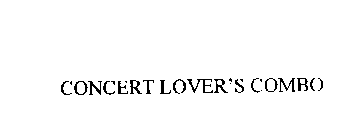 CONCERT LOVER'S COMBO