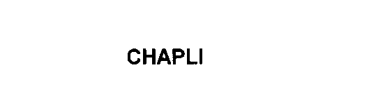 CHAPLI