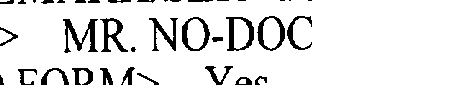MR. NO-DOC