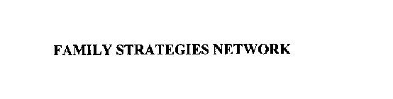 FAMILY STRATEGIES NETWORK