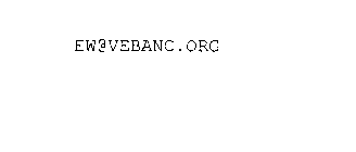 EW@VEBANC.ORG