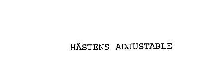 HASTENS ADJUSTABLE