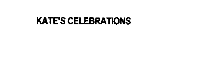 KATE'S CELEBRATIONS