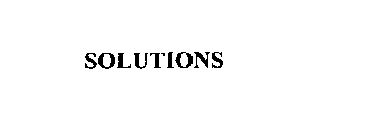 SOLUTIONS