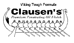 VIKING TOUGH FORMULA CLAUSEN'S PREMIUM PENETRATING OIL FINISH