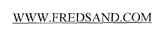 WWW.FREDSAND.COM