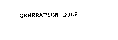 GENERATION GOLF