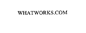 WHATWORKS.COM