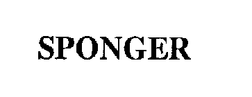 SPONGER