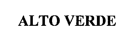 ALTO VERDE