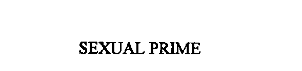 SEXUAL PRIME