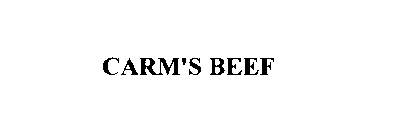 CARM'S BEEF