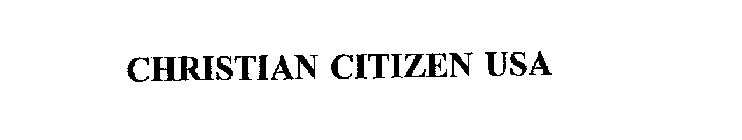 CHRISTIAN CITIZEN USA