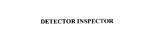 DETECTOR INSPECTOR