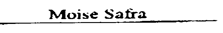 MOISE SAFRA