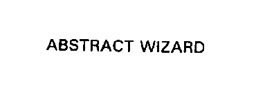 ABSTRACT WLZARD