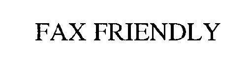 FAX FRIENDLY