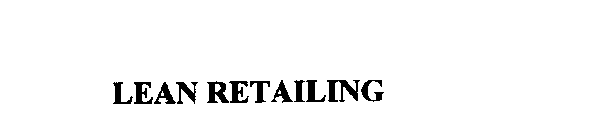 LEAN RETAILING
