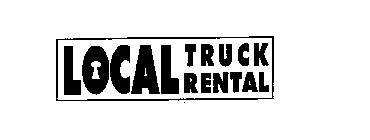 LOCAL TRUCK RENTAL