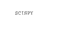 SCISPY