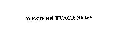 WESTERN HVACR NEWS
