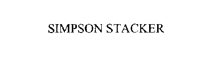 SIMPSON STACKER
