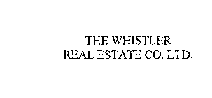 THE WHISTLER REAL ESTATE CO. LTD.