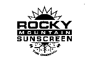 ROCKY MOUNTAIN SUNSCREEN THE ORIGINAL