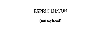 ESPRIT DECOR