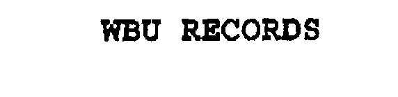 WBU RECORDS