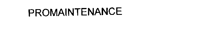 PROMAINTENANCE