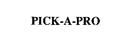 PICK-A-PRO