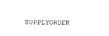 SUPPLYORDER