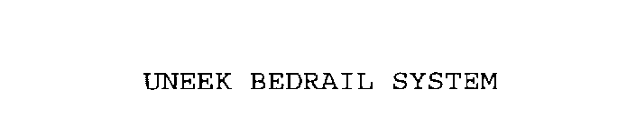 UNEEK BEDRAIL SYSTEM