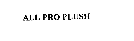 ALL PRO PLUSH