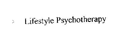 LIFESTYLE PSYCHOTHERAPY