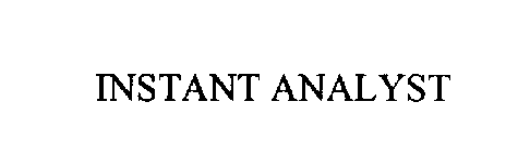 INSTANT ANALYST