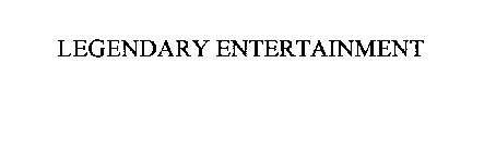 LEGENDARY ENTERTAINMENT