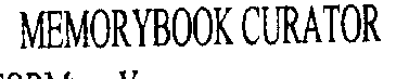 MEMORYBOOK CURATOR