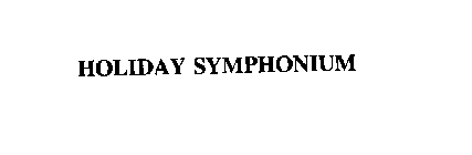 HOLIDAY SYMPHONIUM